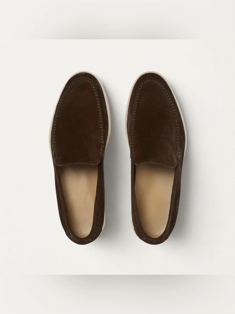NIB Miramonti Chocolate Loafers